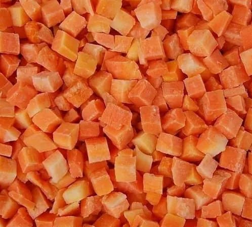 Frozen carrots