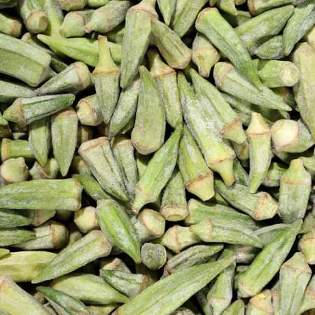 Frozen Okra Zero